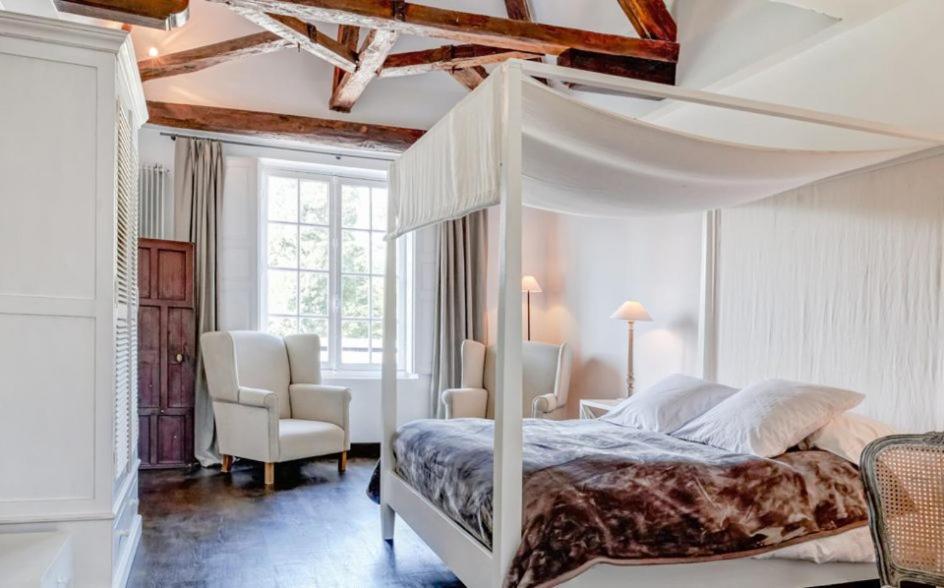 Le Manoir De Villefermoy Les Ecrennes Exteriör bild