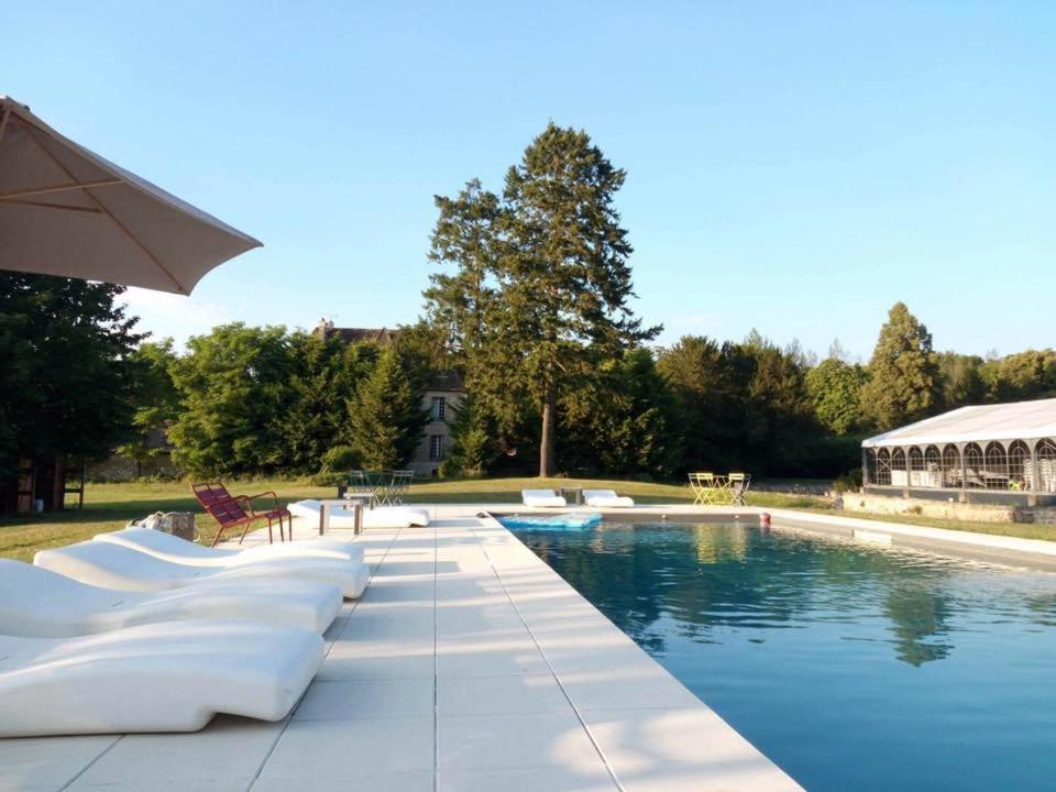 Le Manoir De Villefermoy Les Ecrennes Exteriör bild